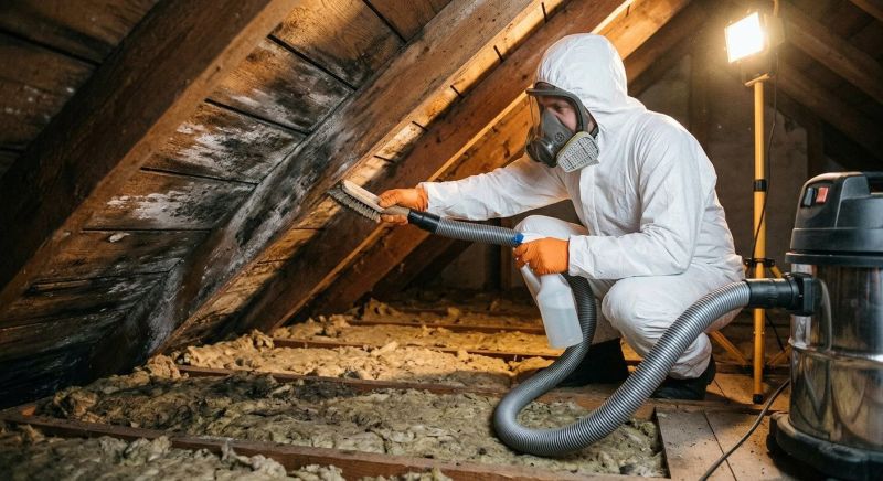 Attic Mold Removal in West Palm Beach, FL