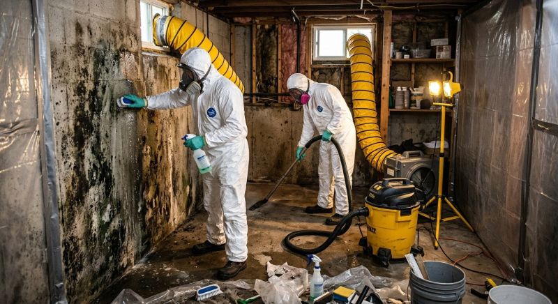 Basement Mold Remediation in Boca Raton, FL