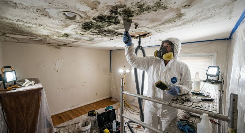Ceiling Mold Removal in Broward County, FL
