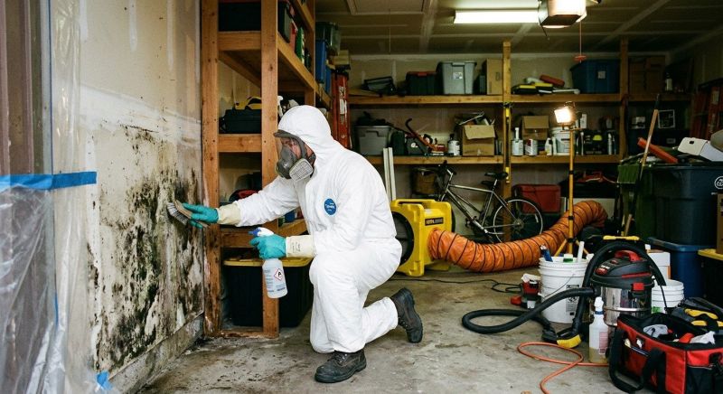 Garage Mold Remediation in Bergen County, NJ
