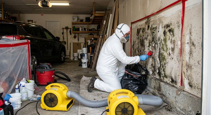 Garage Mold Remediation in Dallas, TX