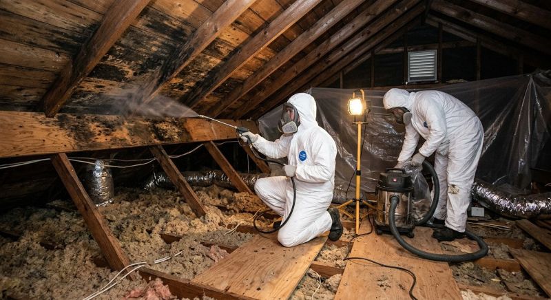 Attic Mold Remediation in Broward County, FL