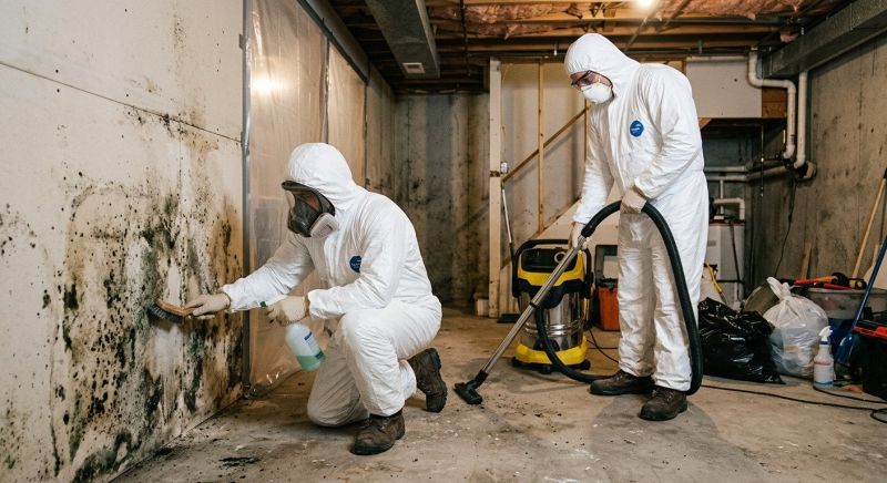 Basement Mold Removal in Fort Worth, TX