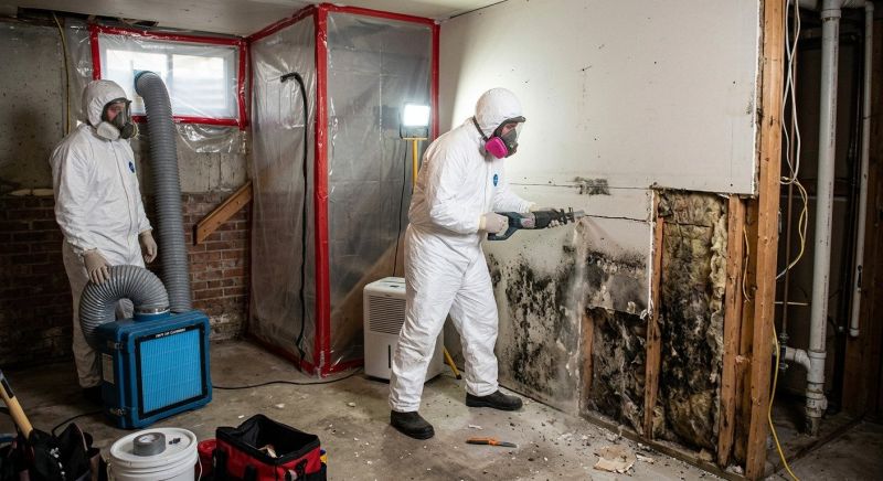 Black Mold Remediation in Bergen County, NJ