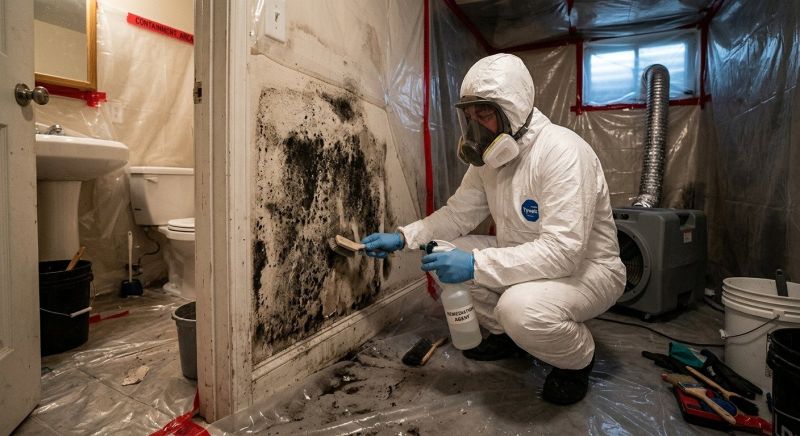Black Mold Removal in Frisco, TX