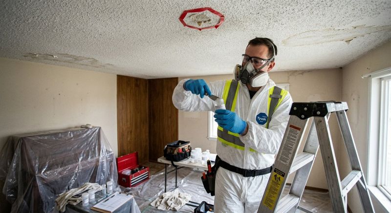 Ceiling Asbestos Testing in Somerset County, NJ