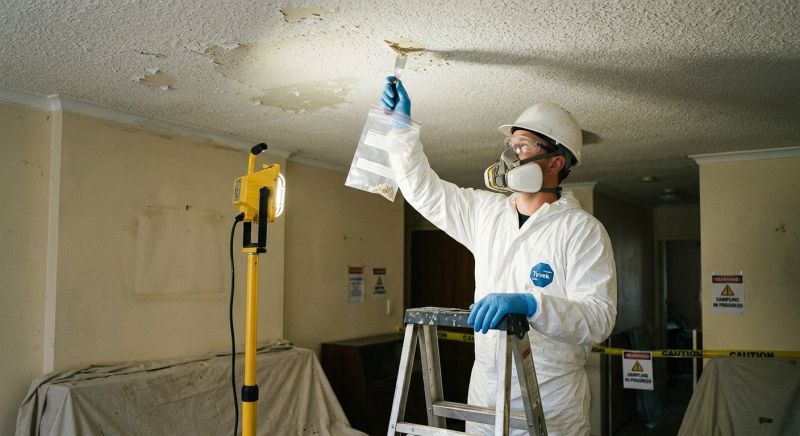 Ceiling Asbestos Testing in Somerset County, NJ