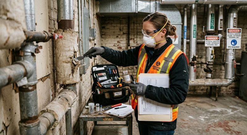 Ceiling Asbestos Testing in Somerset County, NJ