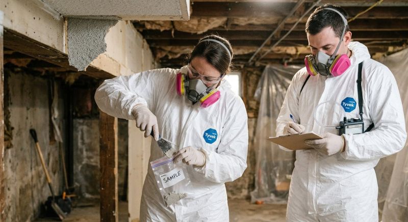 Ceiling Asbestos Testing in Morris County, NJ