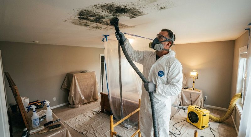 Ceiling Mold Removal in Jupiter, FL